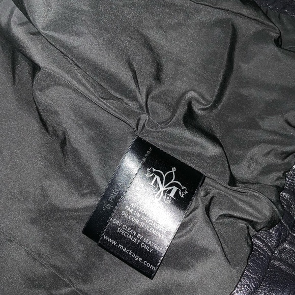 Lambskin Mackage Jacket - Picture 6 of 7